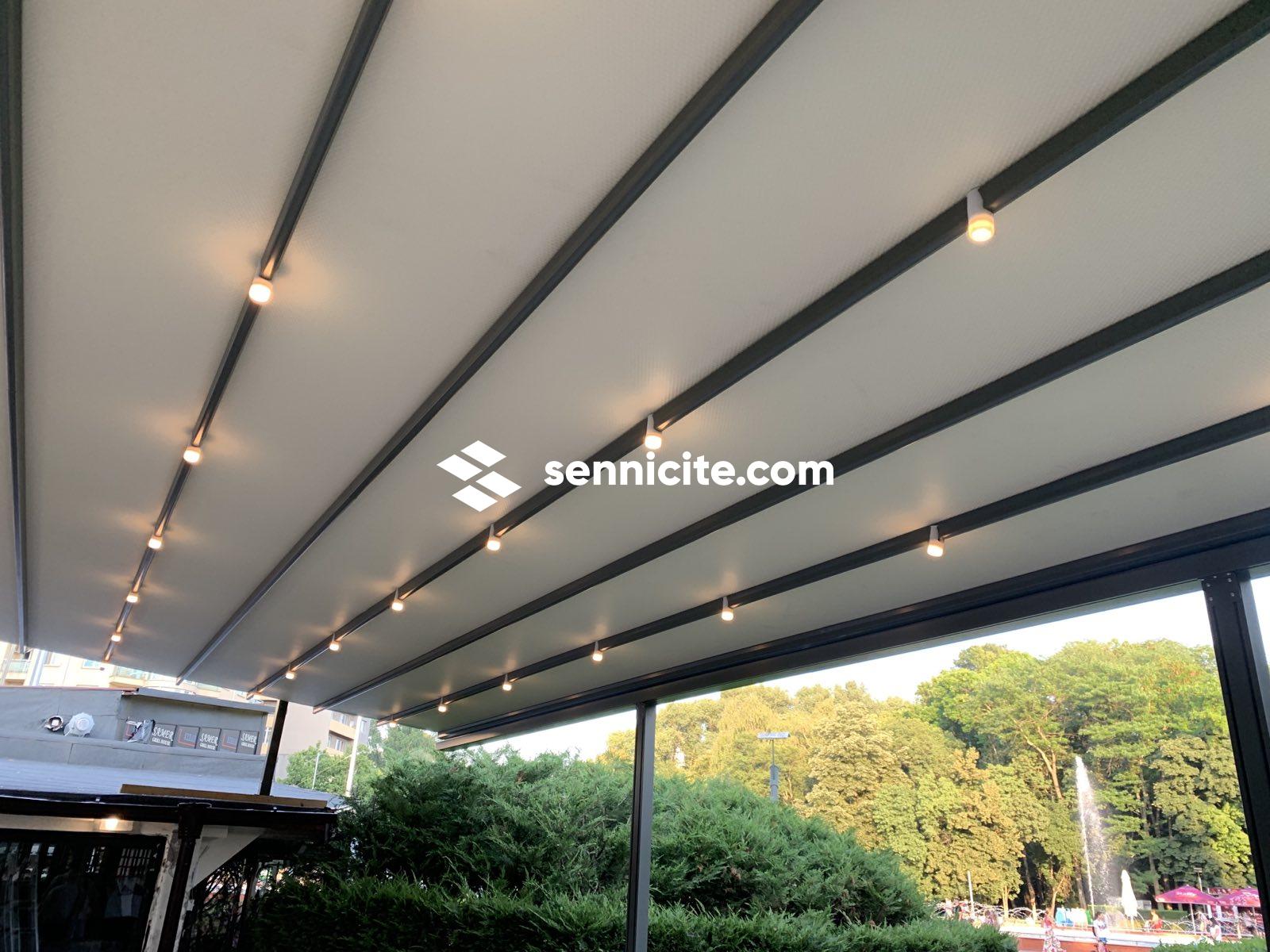 Проект Турски Ресторант Южен Парк Автоматична Пергола с led осветление (9)